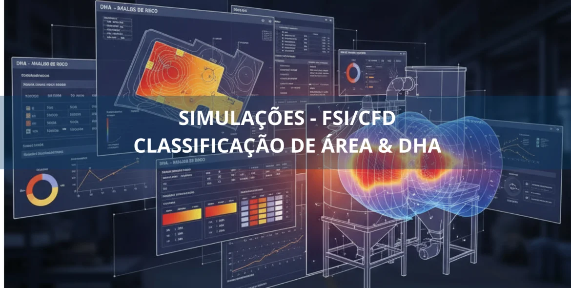 CLASSIFICAÇÃO DE ÁREA, DHA E SIMULAÇÕES FSI/CFD: ESTRATÉGIA ROBUSTA PARA MITIGAR RISCOS DE EXPLOSÕES EM EQUIPAMENTOS INDUSTRIAIS